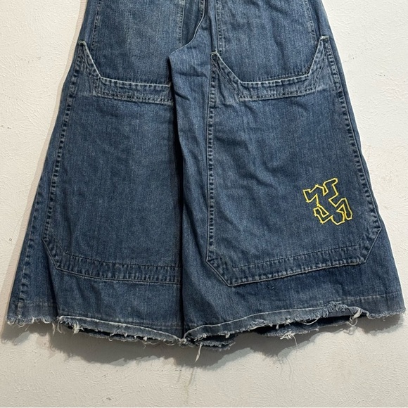 Vintage 90s Original JNCO
Crime Scene Jeans
Distressed Worn Size 31x32 - Picture 8 of 11